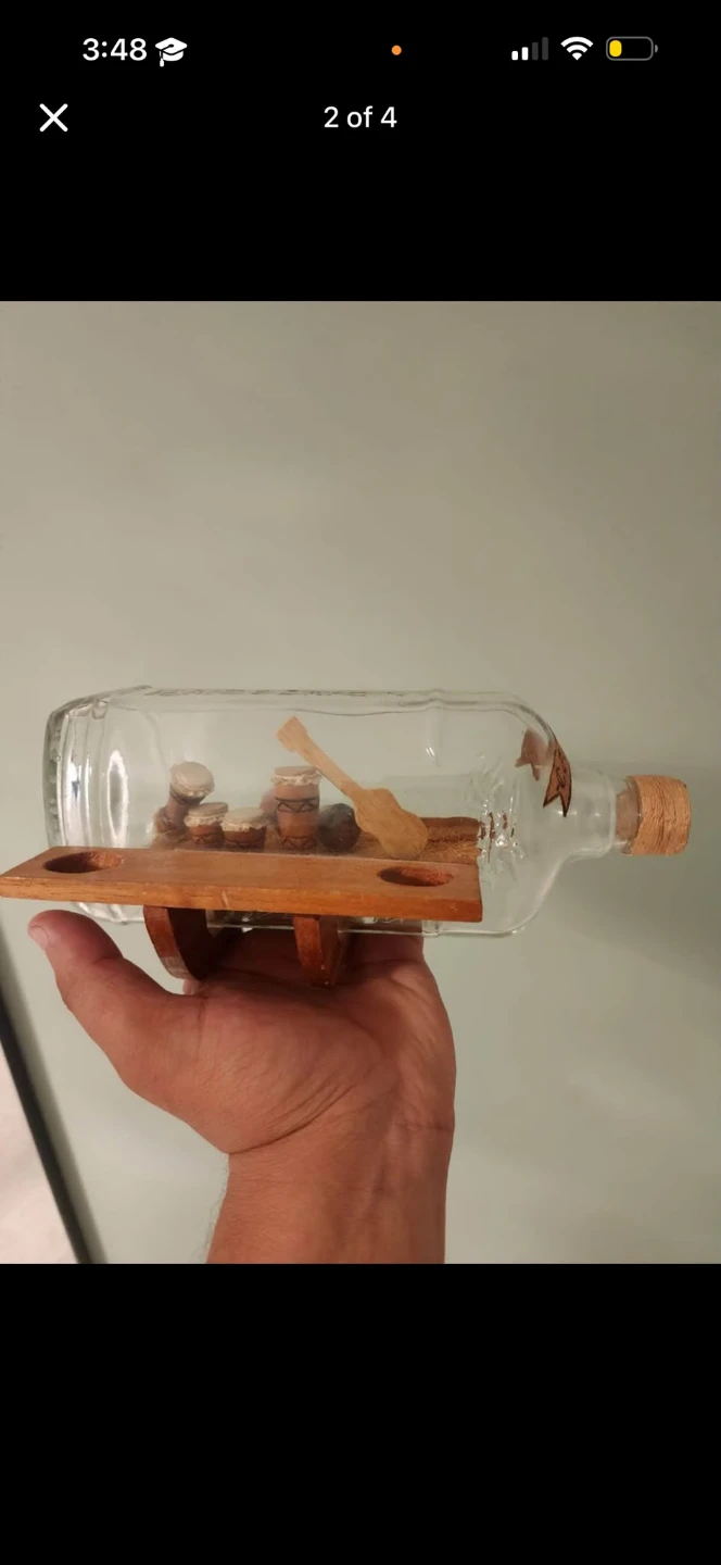 Cuban Musical Instruments Souvenir in a Bottle - photo 3