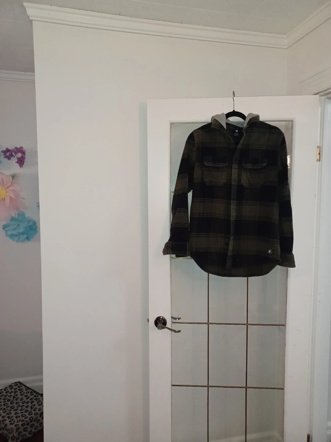 DC Plaid Hooded Flannel Shirt