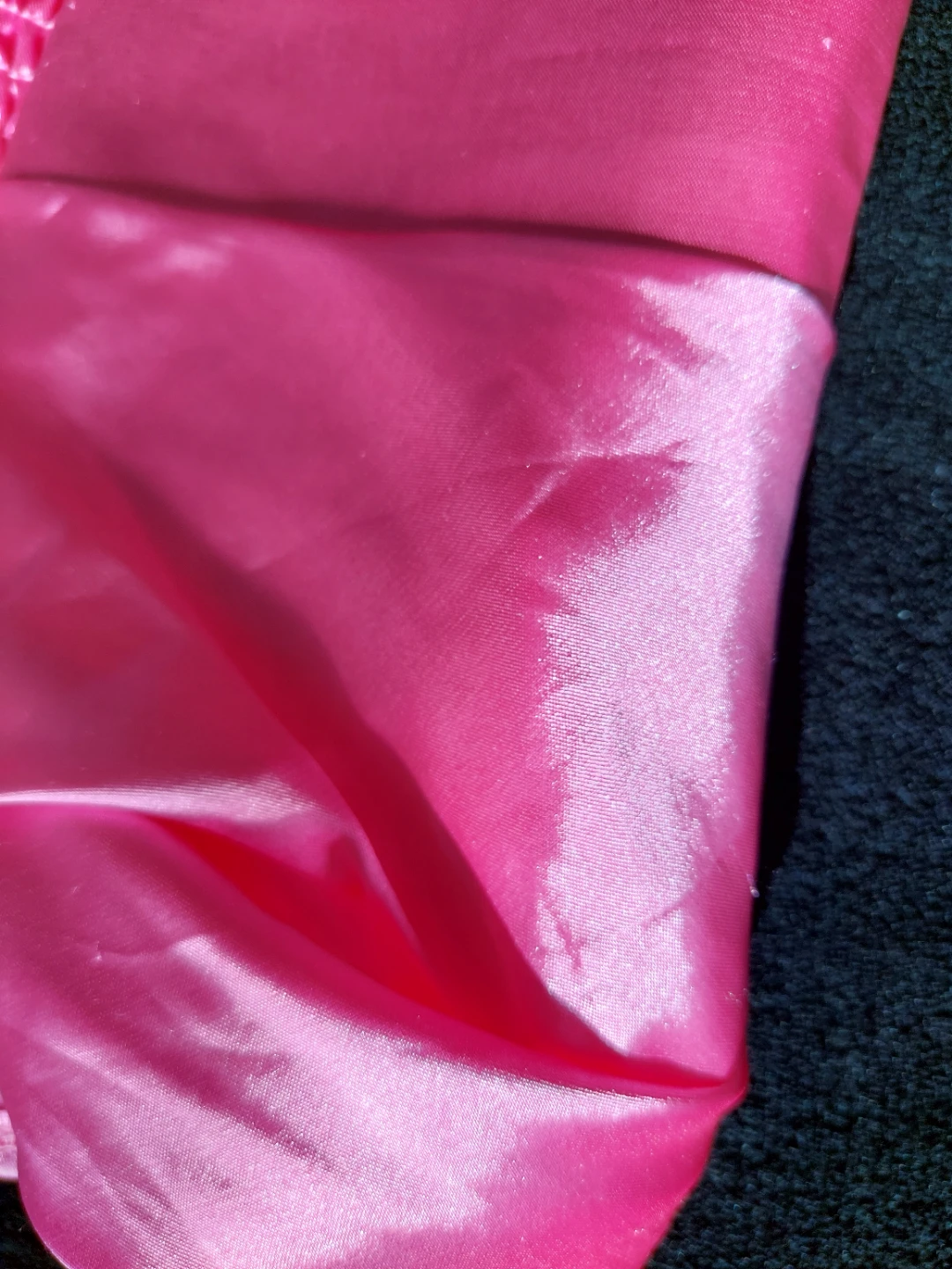 Pink Satin Corset-Style Crop Top - photo 3