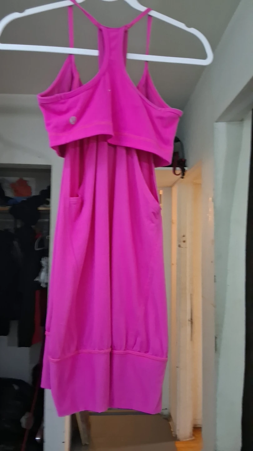 Lululemon pink racerback tank top