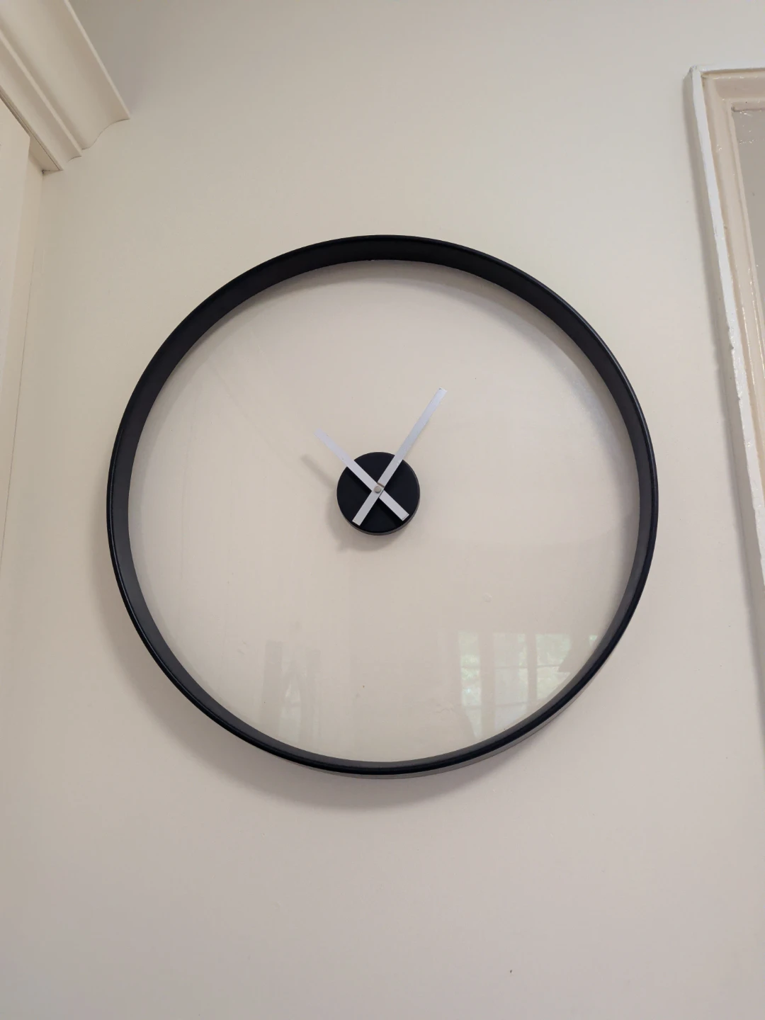 Minimalist Black Wall Clock