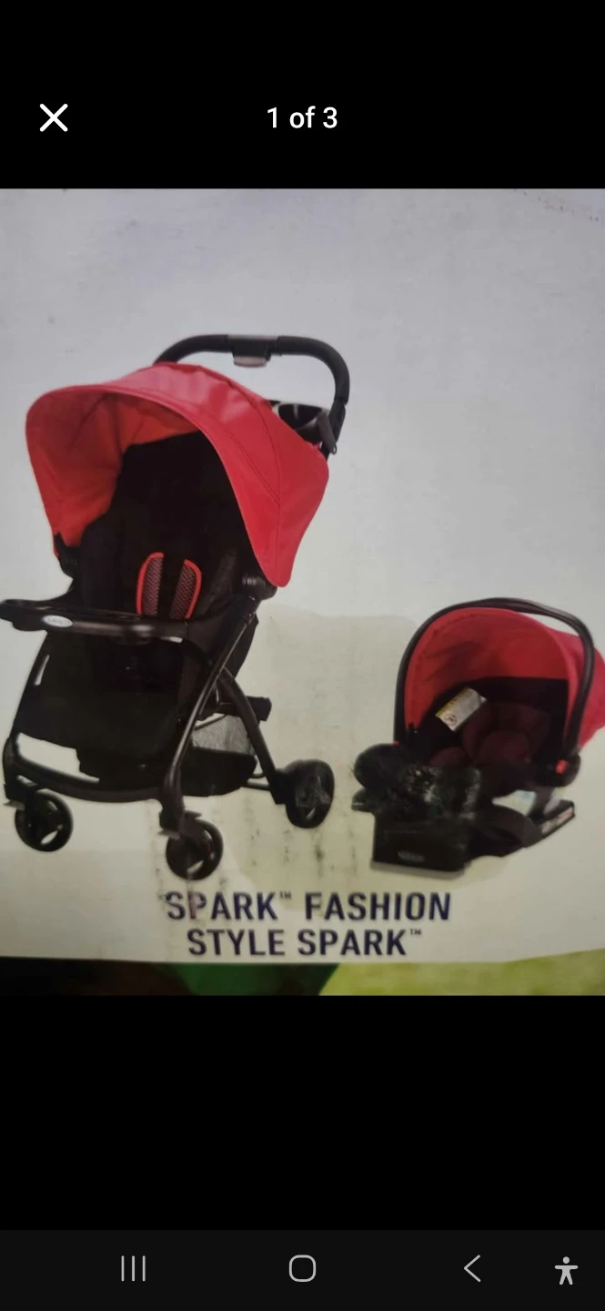 Graco stroller with infant car seat - photo 3
