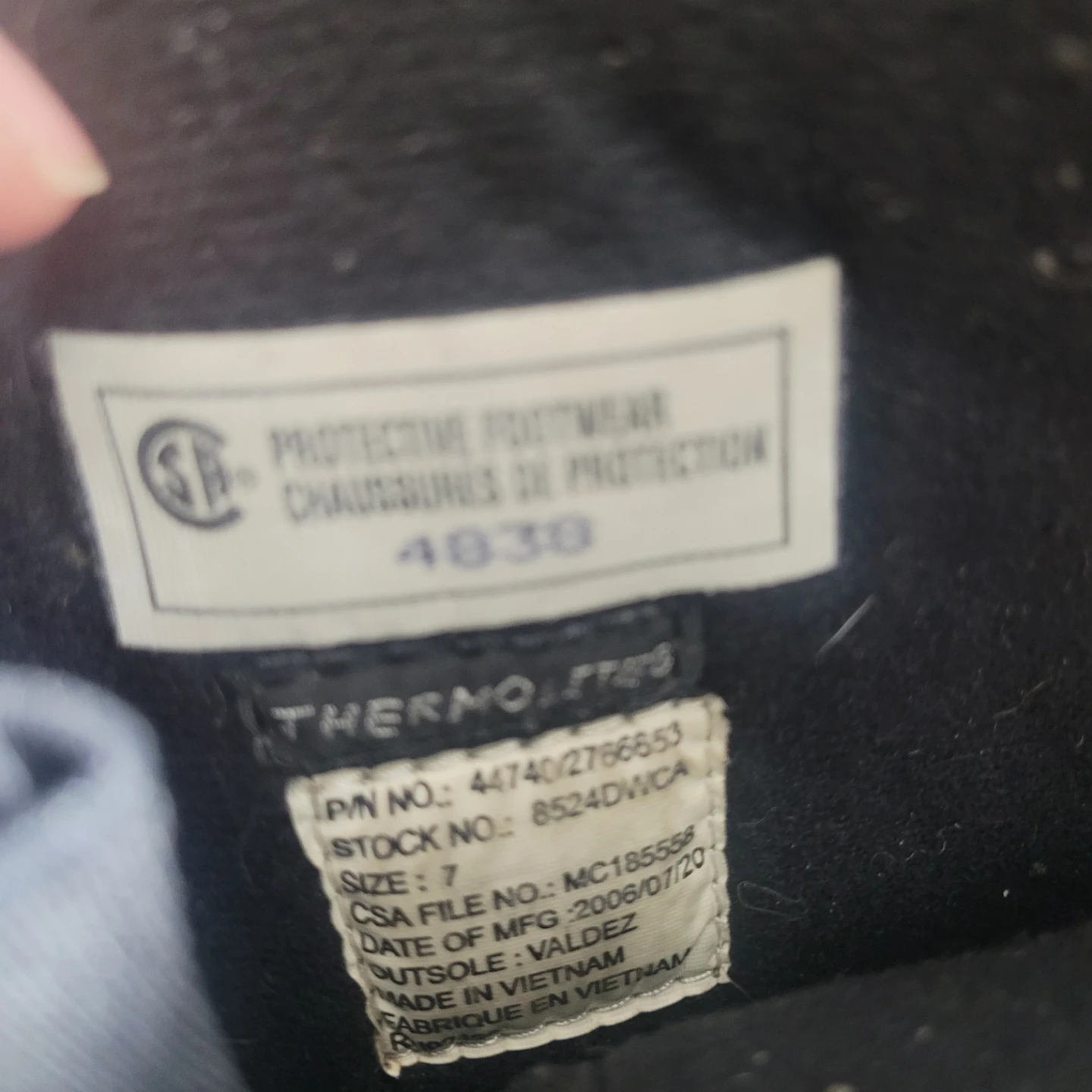 Dakota Propac Composite Safety Boots Size 7 - photo 3