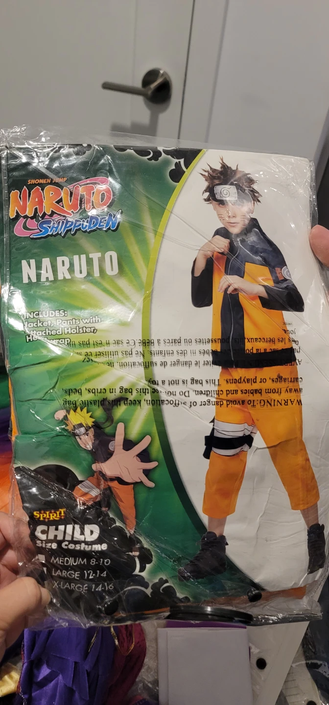 Assorted Adults and children costumes.