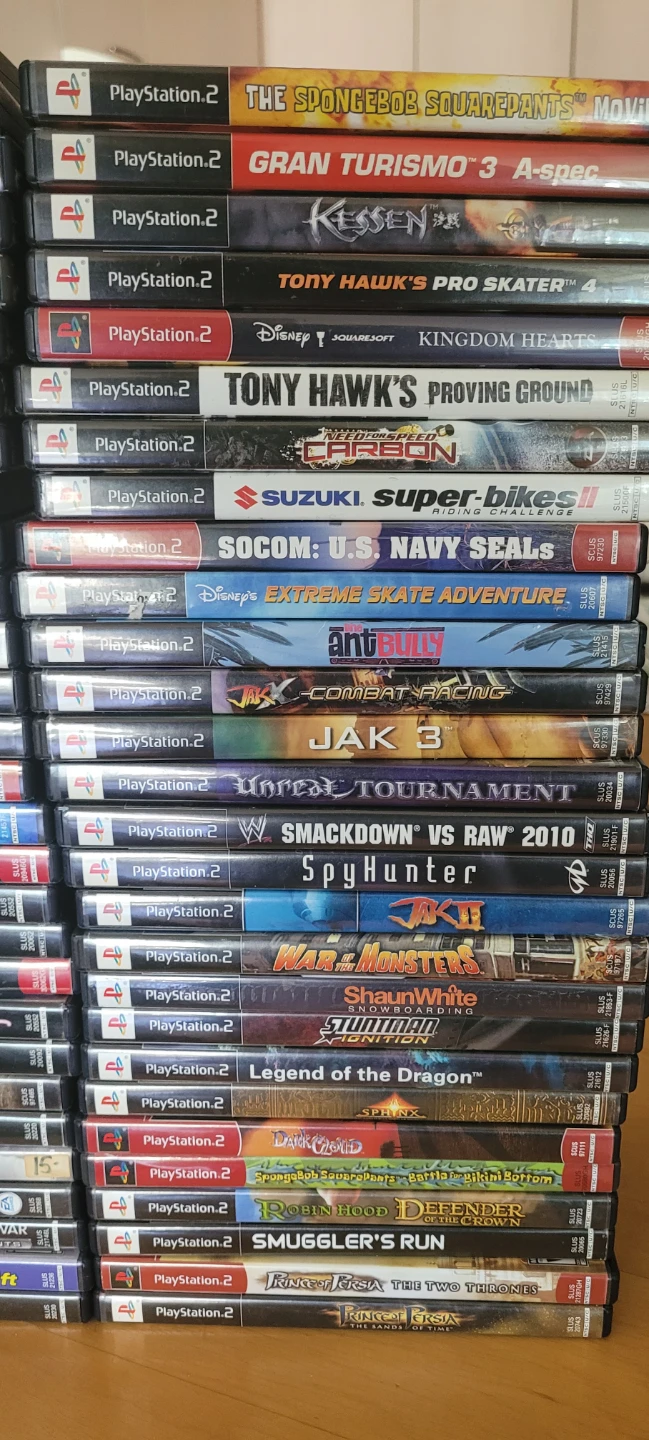 Large Collection PlayStation 2 Video Games - photo 2