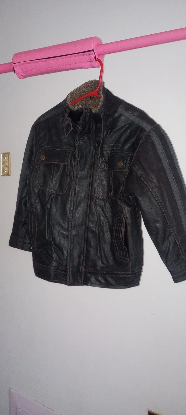 Leather jacket - photo 2