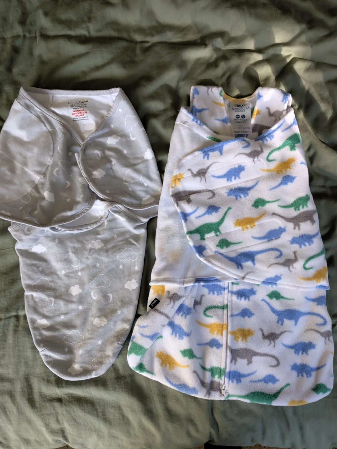 Newborn Swaddles and Bodysuits Bundle