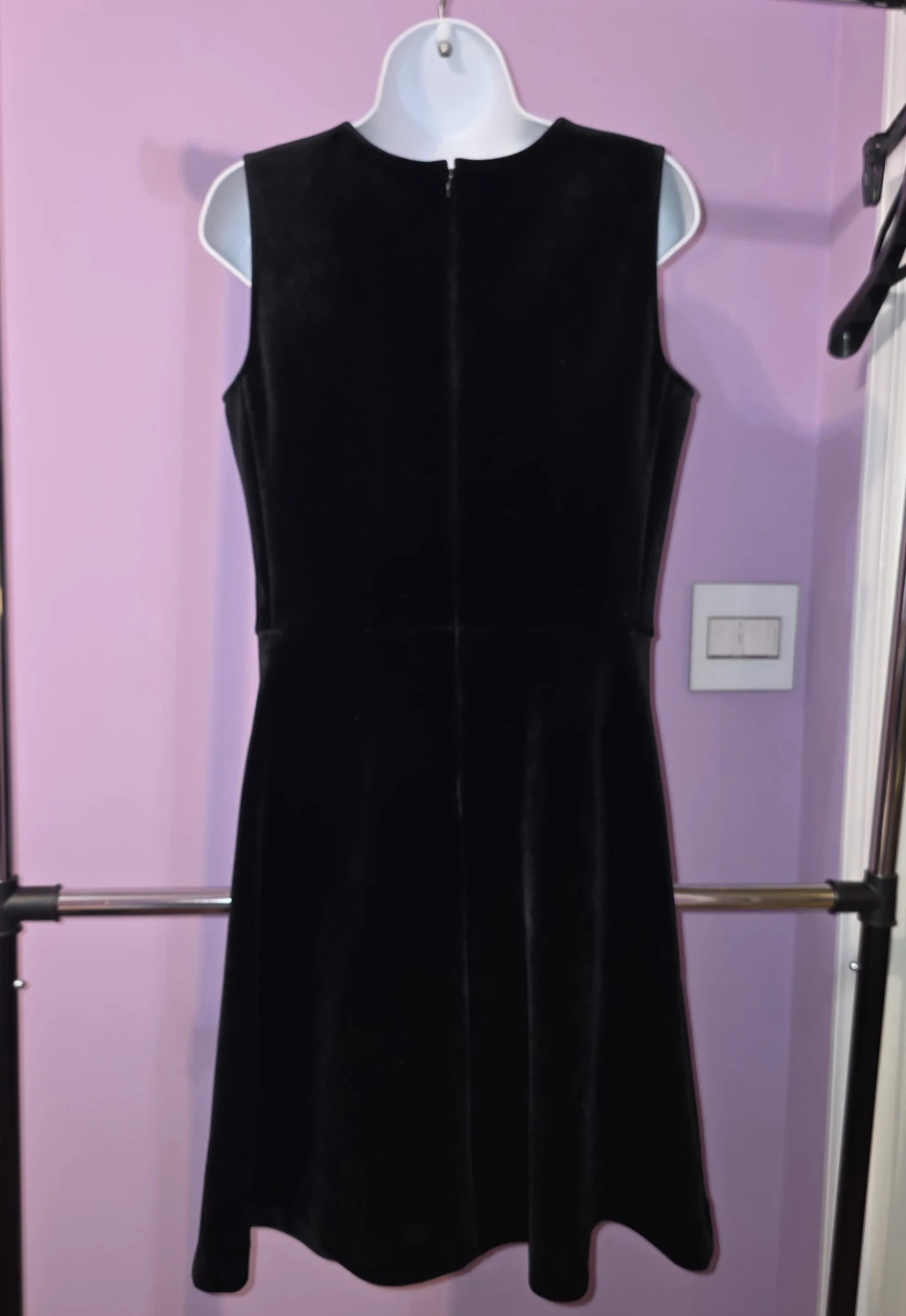 Emporio Armani Black Velvet Dress size 44 - photo 2