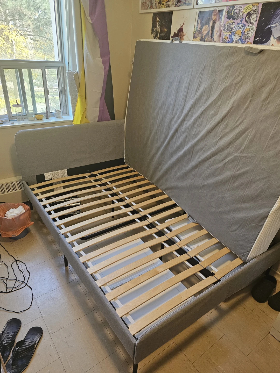 Full bed frame, mattress not included - photo 4