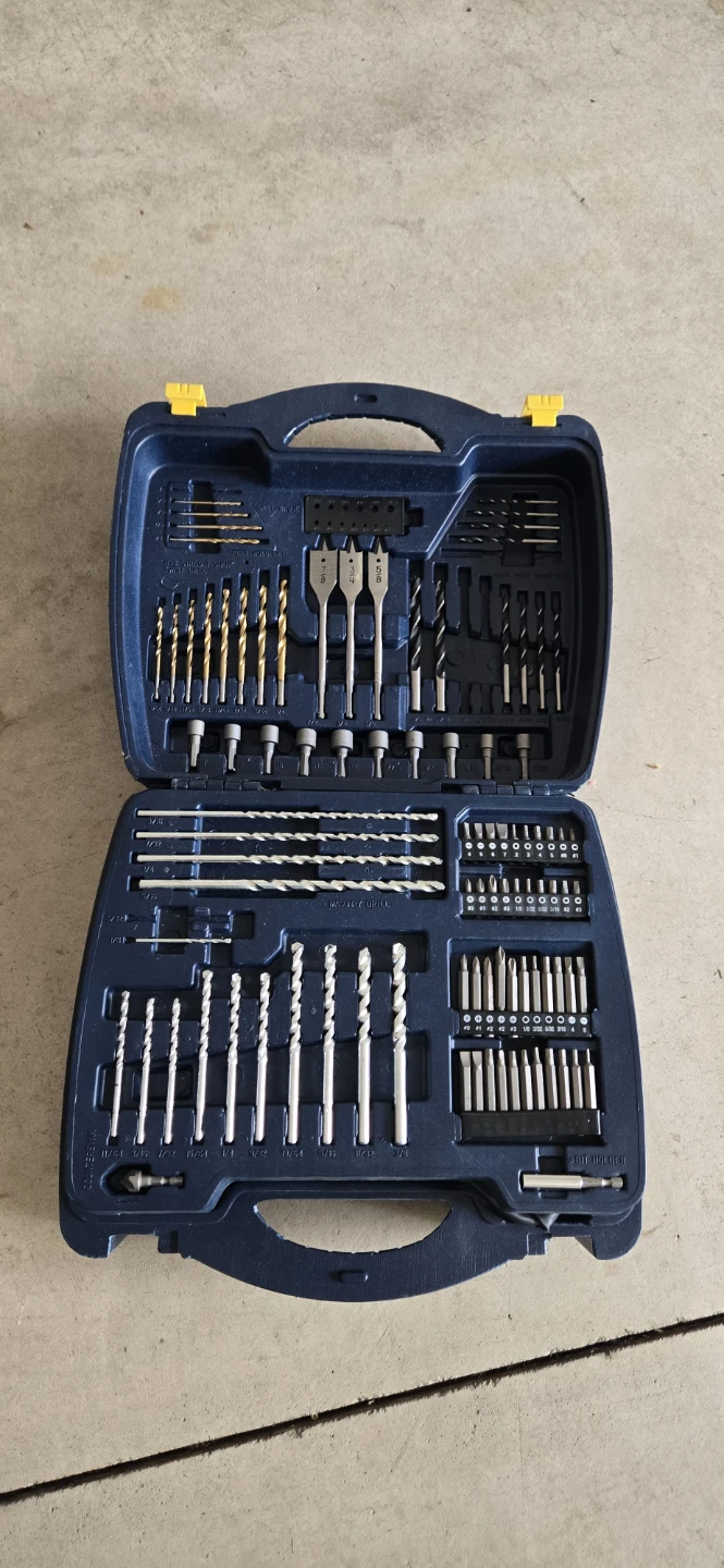 Mastercraft 1/2" Hammer Drill and Bit Set - photo 2