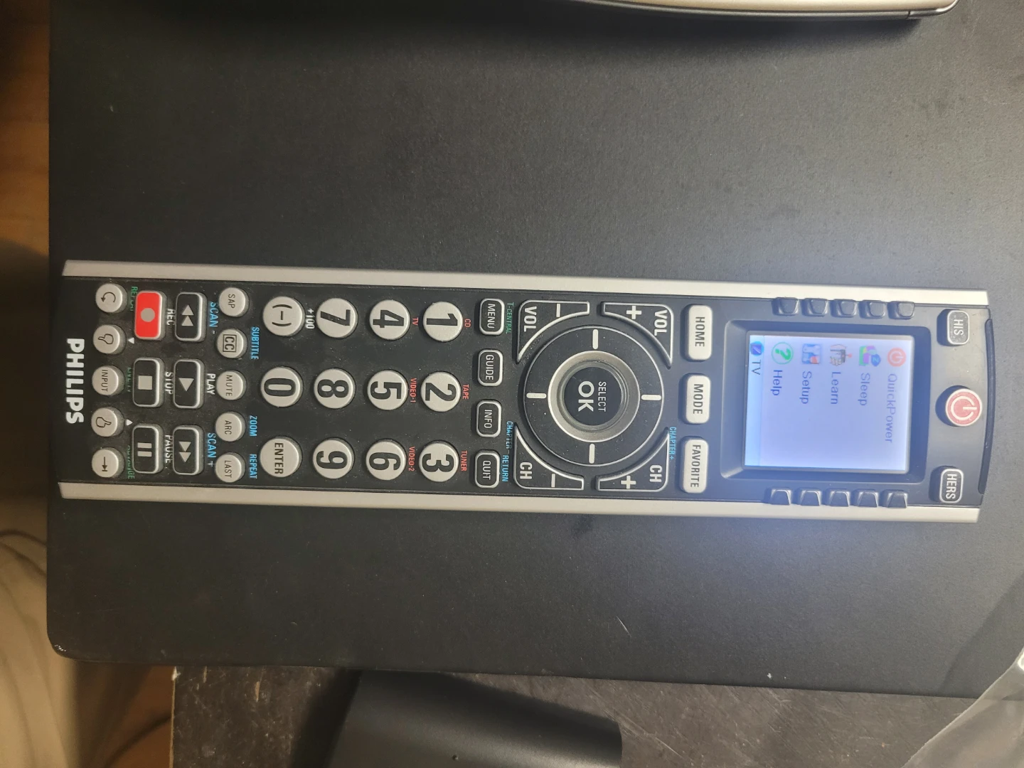 Logitech Harmony 650 Philips Prestigo  allinone universal remote - photo 3
