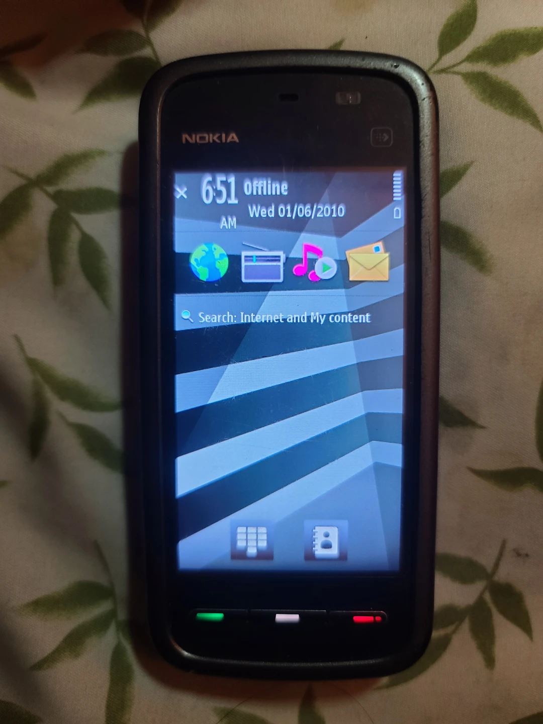 Black Nokia Smartphone