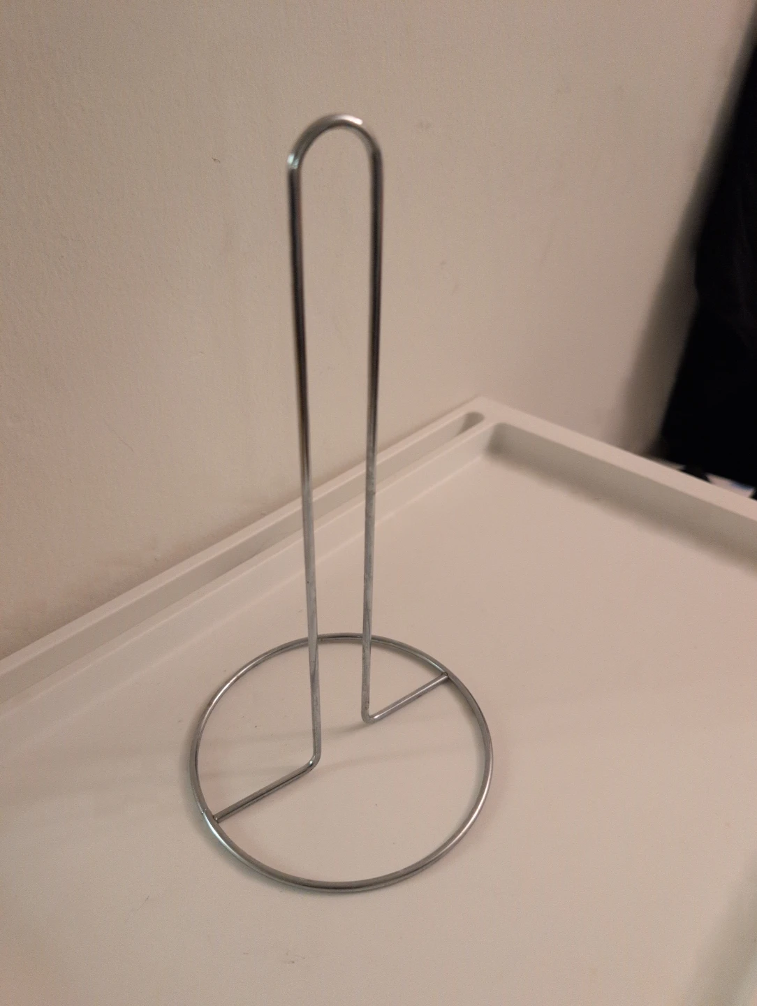 Chrome Metal Paper Towel Holder