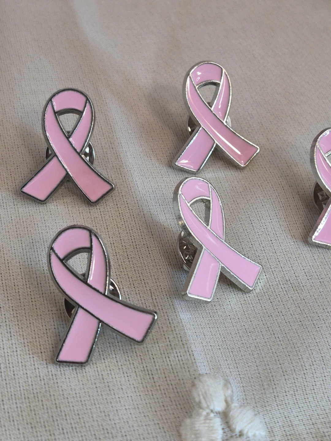 Pink Ribbon Pins Brand New without Tags - photo 3