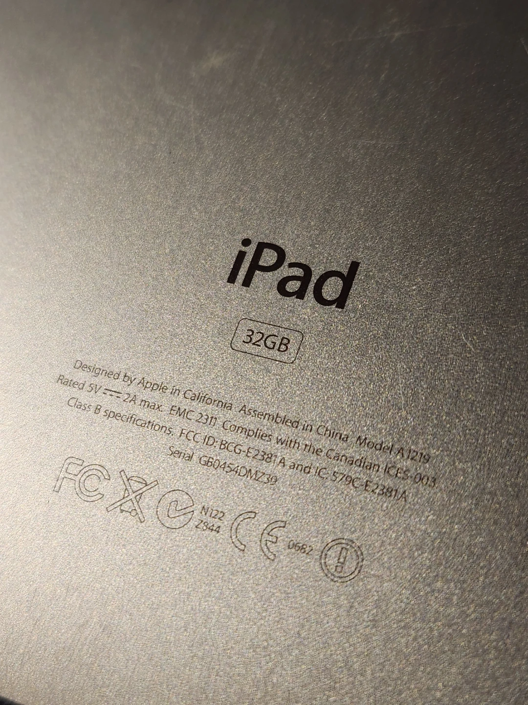 Apple iPad 1st Generation 32GB not working - photo 4