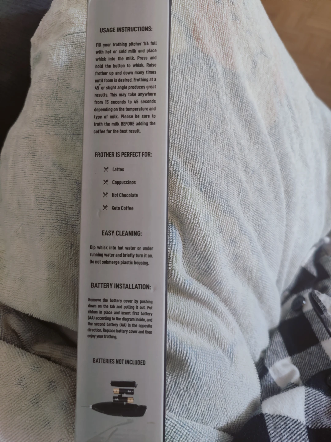 BNIB Electric Milk Frother - photo 2