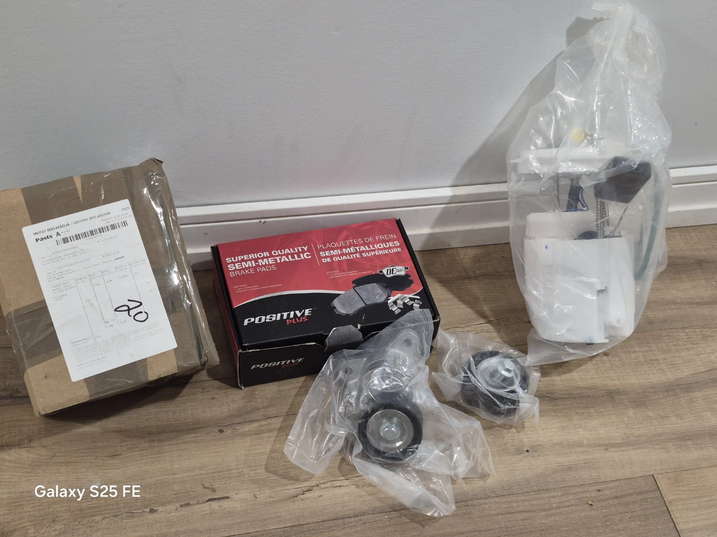 New automotive parts