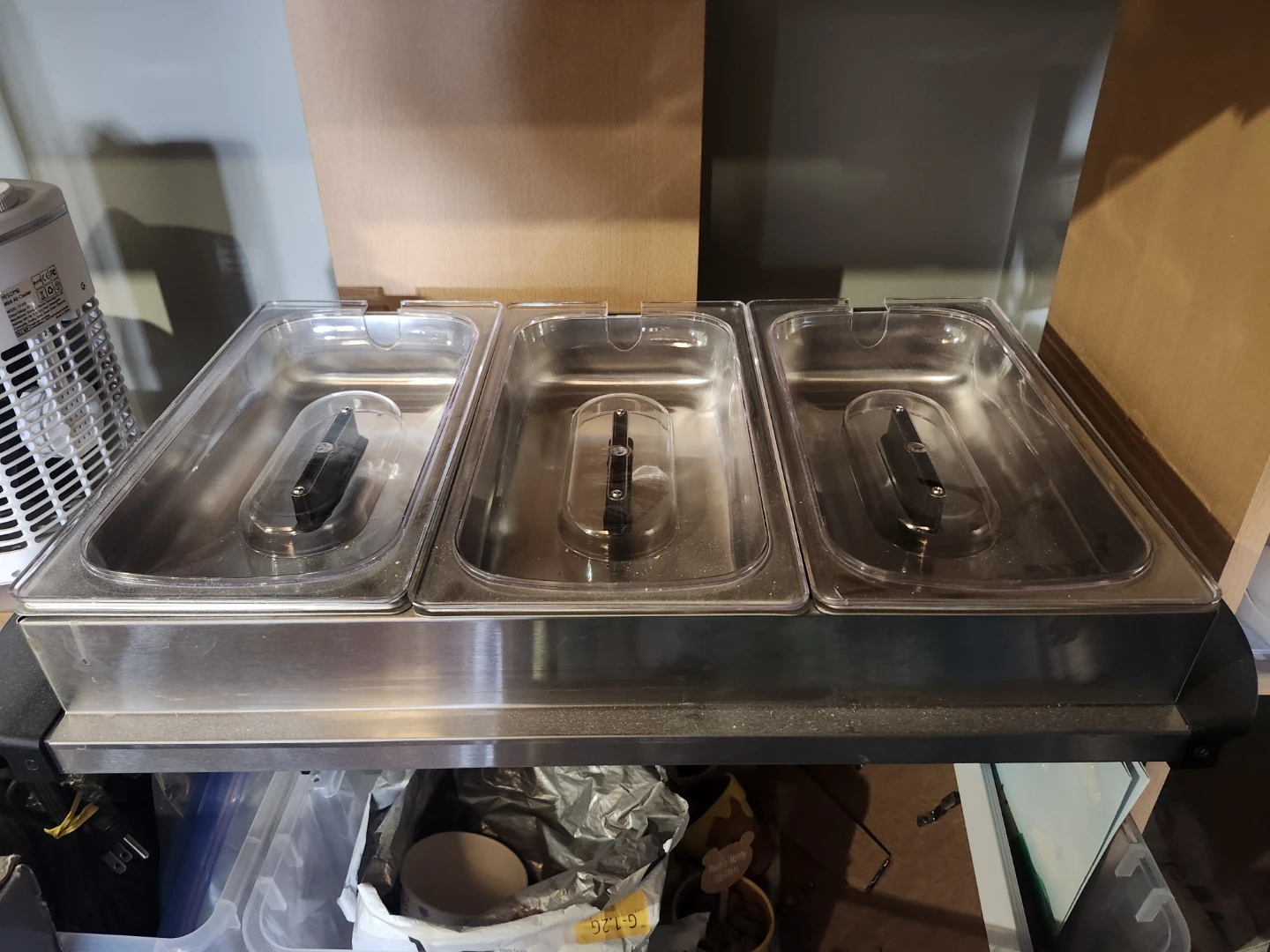 3-Container Stainless Steel Food Warmer - photo 2
