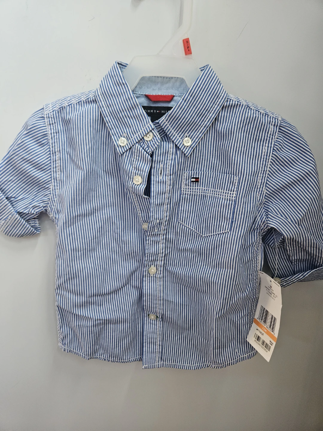 Tommy Hilfiger infant striped button-down shirt