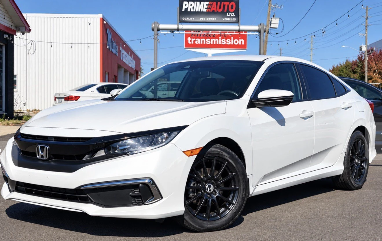 2019 White Honda Civic Sedan - photo 2