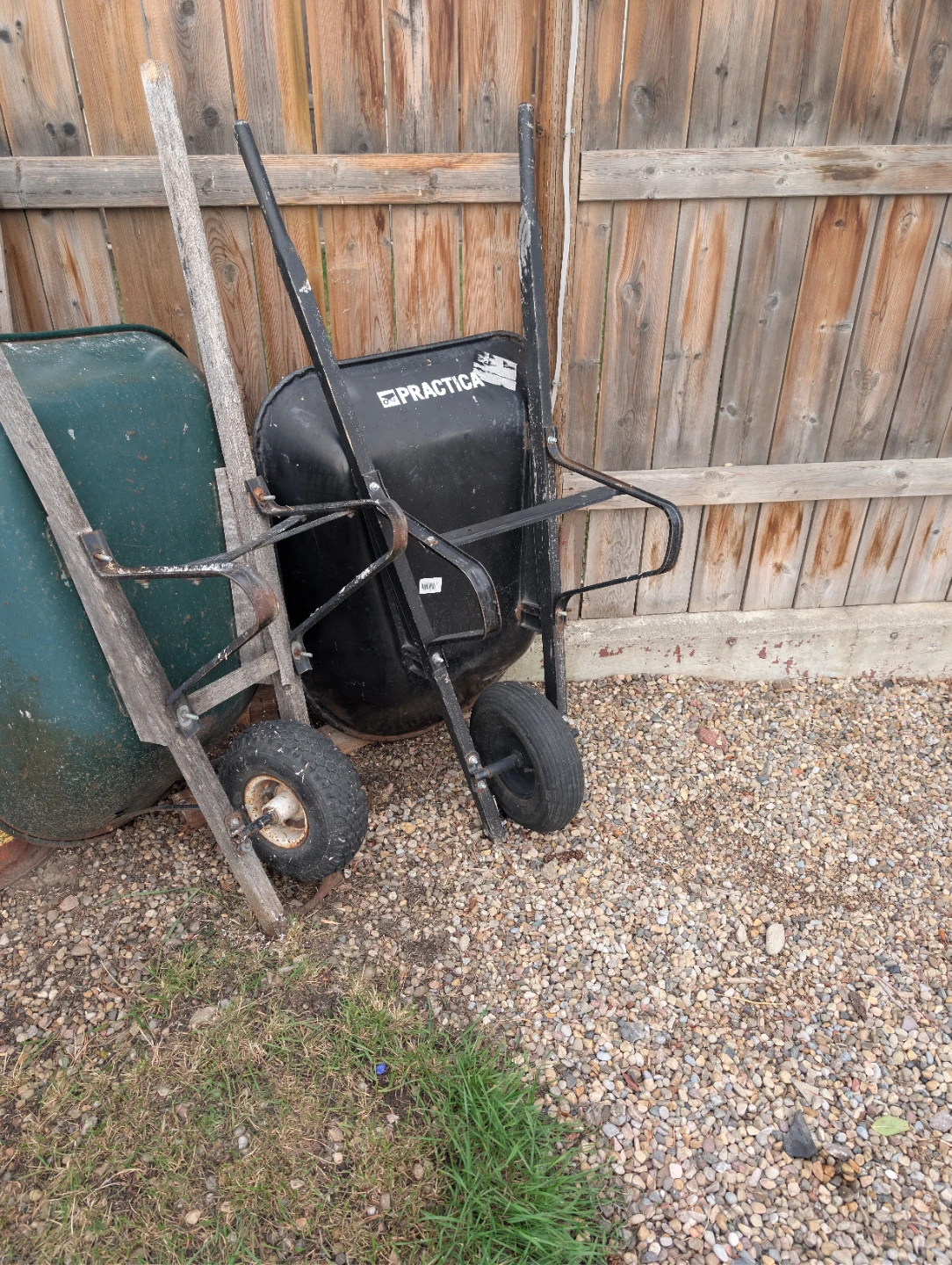 Ladders and wheel barroll - photo 3