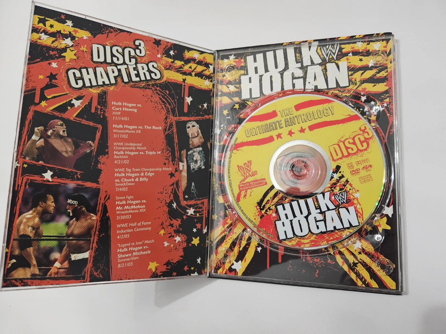 Hulk Hogan the ultimate anthology  dvd - photo 5