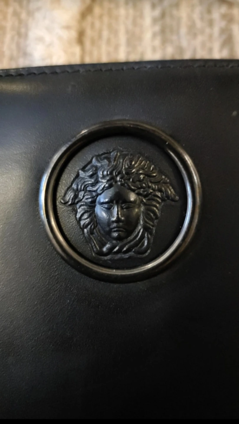 Vintage Gianni Versace classic black handbag - photo 3