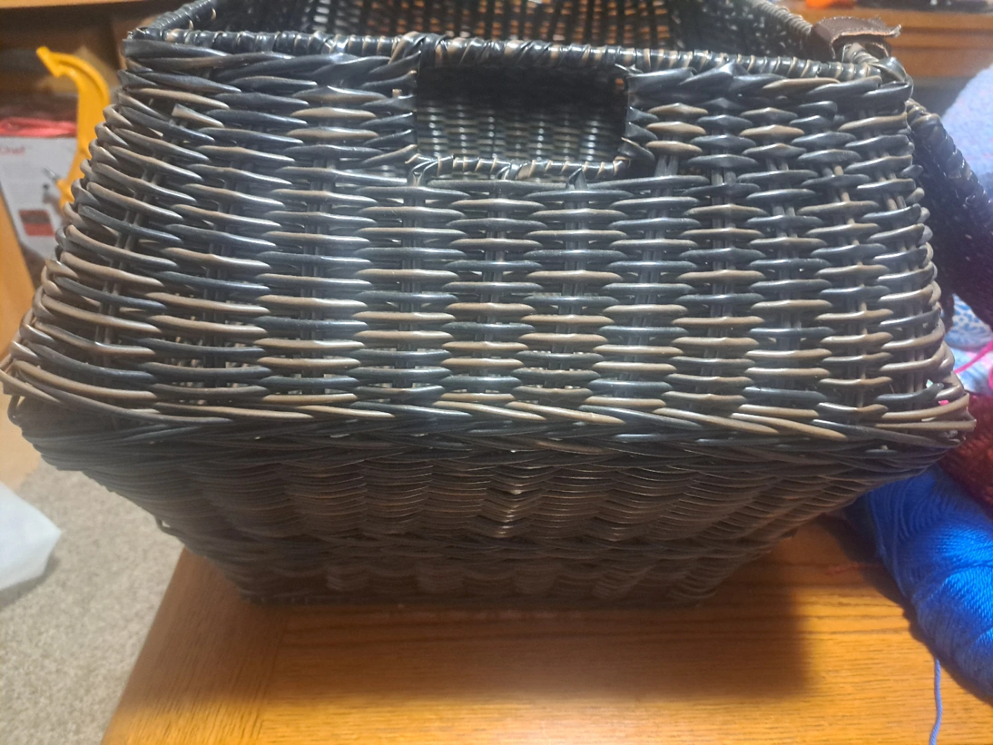 Woven Storage Basket with Lid - photo 3