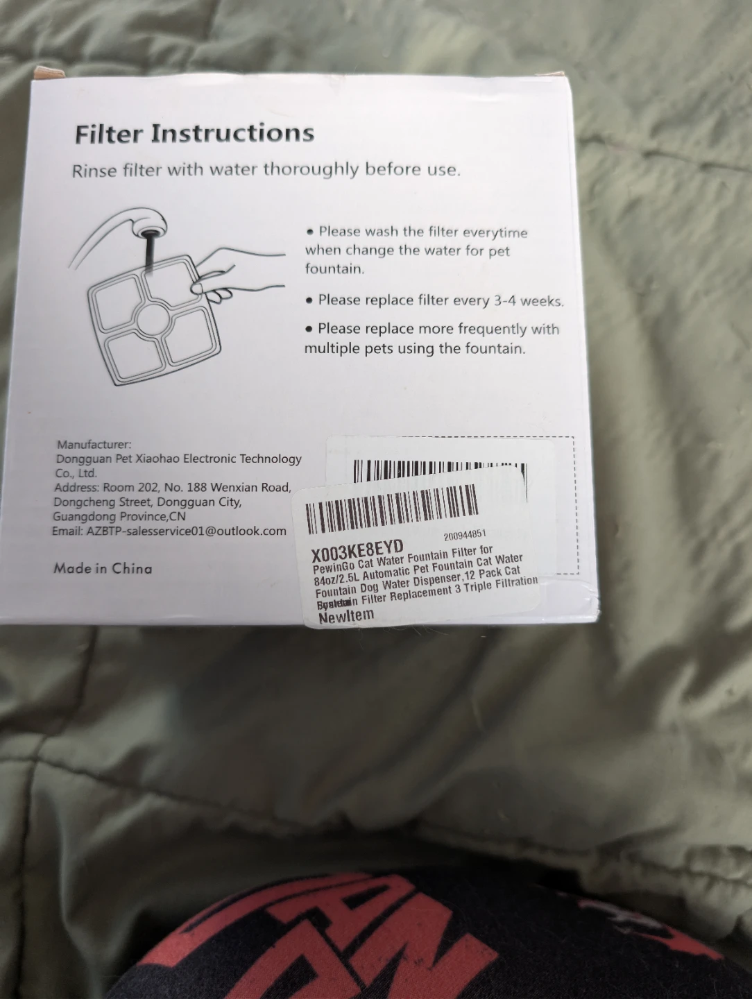 3 pet fountain replacement filters - photo 3