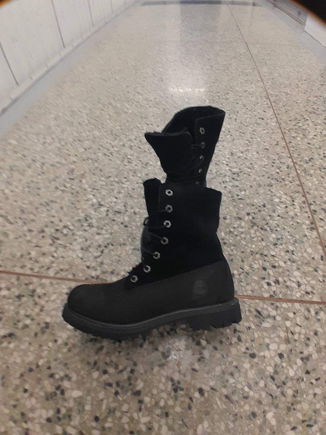 Timberland Black Winter Boots Women's Size 6 - photo 3