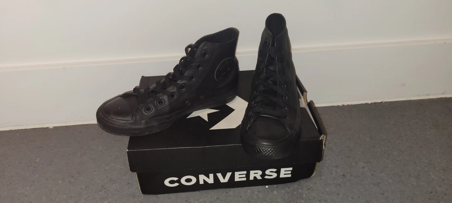 Black Converse High Tops