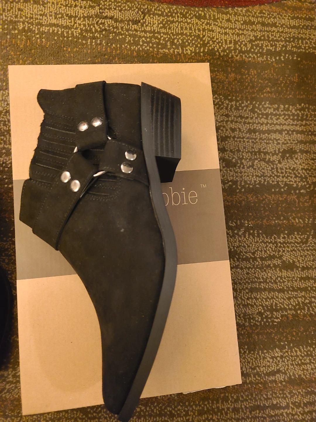 Lexi & Abbie Black Ankle Boots size 8 - photo 2