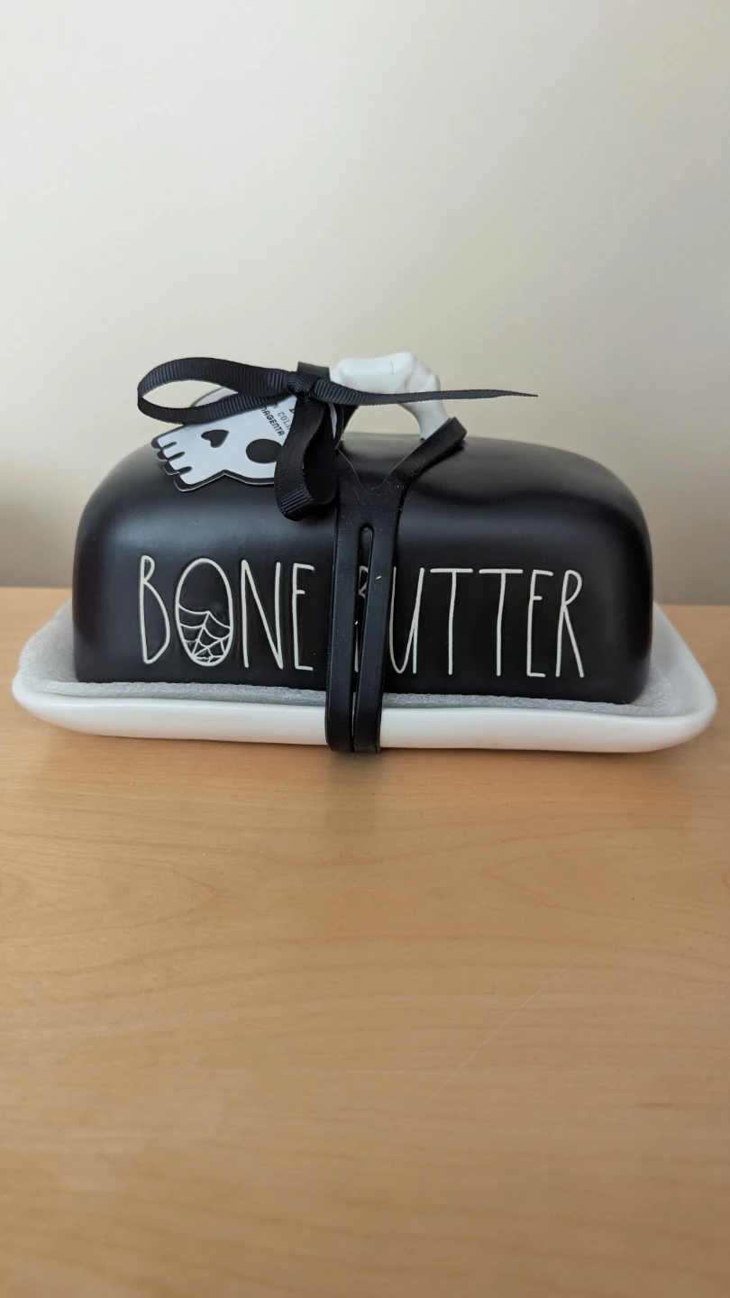 Rae Dunn Bone Butter Dish brand new