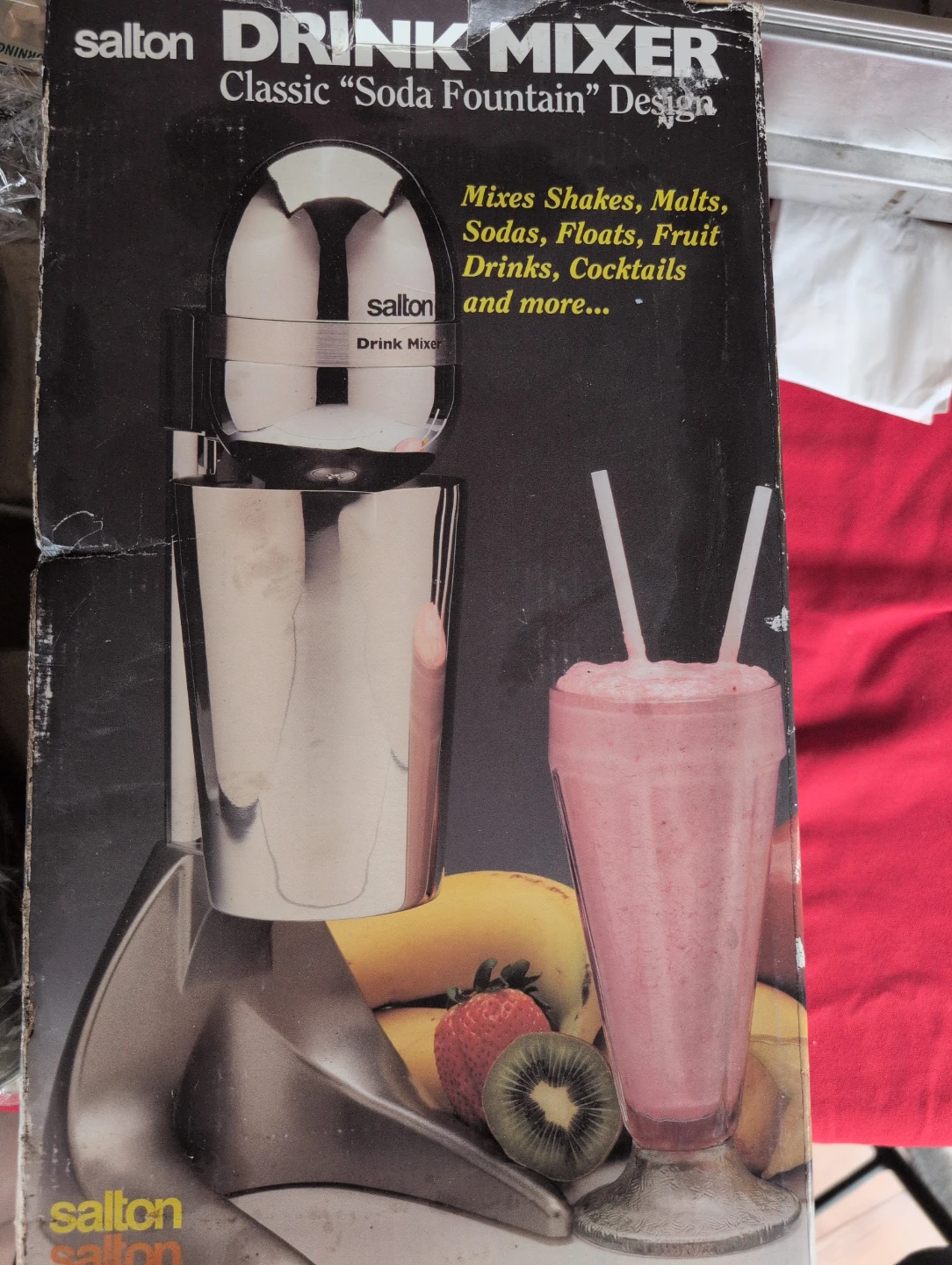 Salton Classic Soda Fountain Drink Mixer