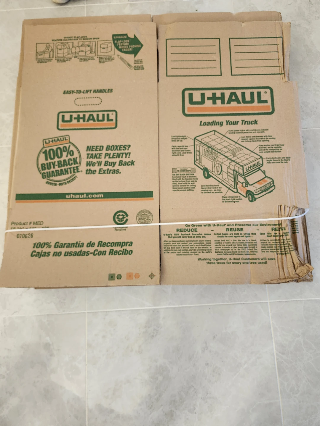 U-Haul Medium Moving Box