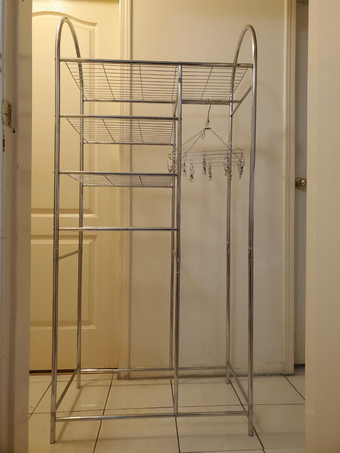 Metal Storage Shelf – Free Extra Item Included