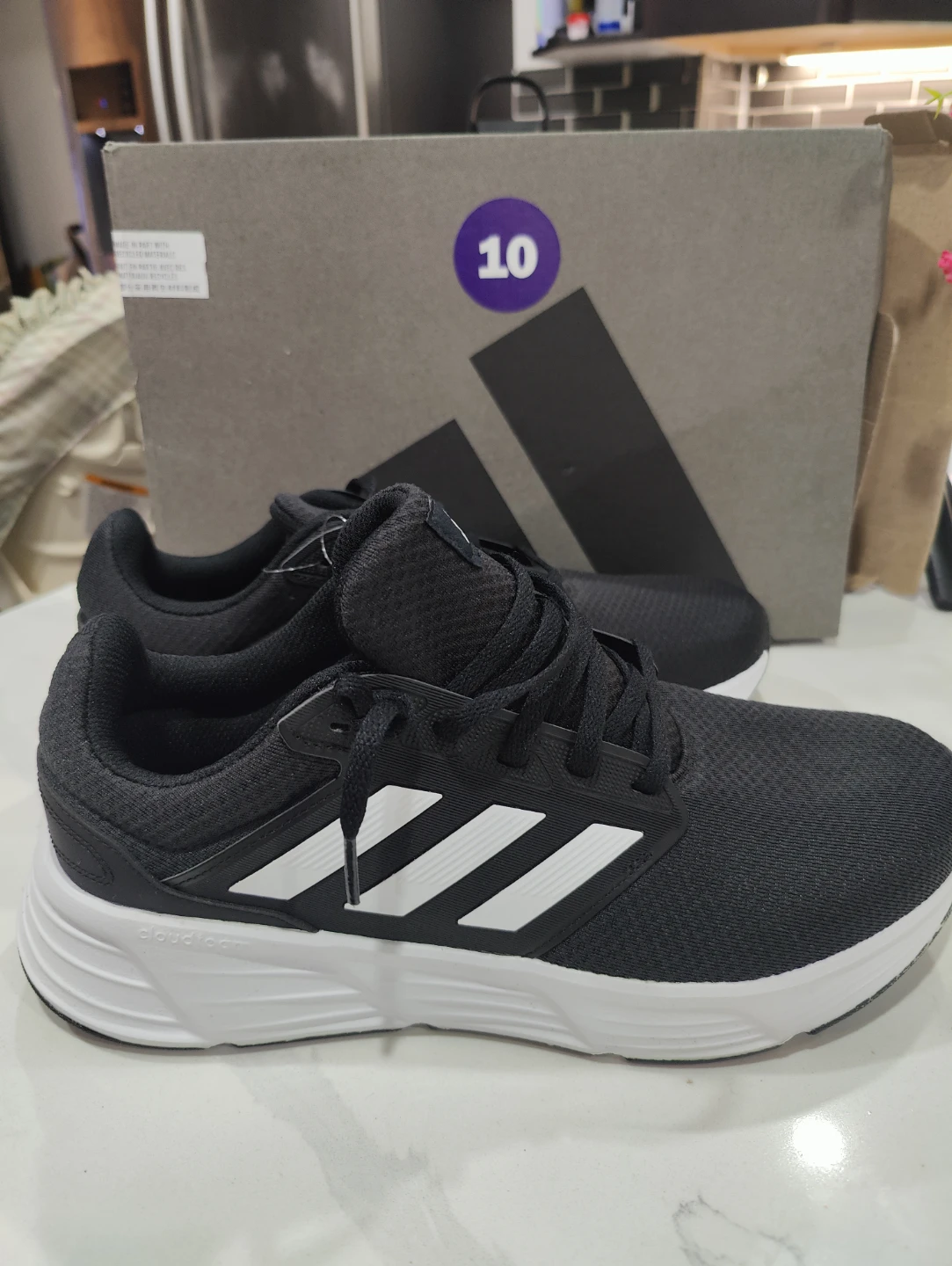 Adidas Cloudfoam Running Shoes Black - photo 3