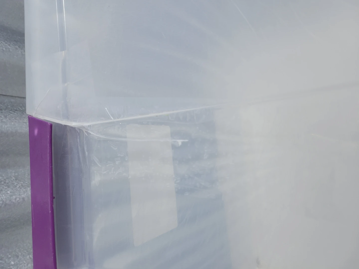 Clear Plastic Storage Bins - photo 4