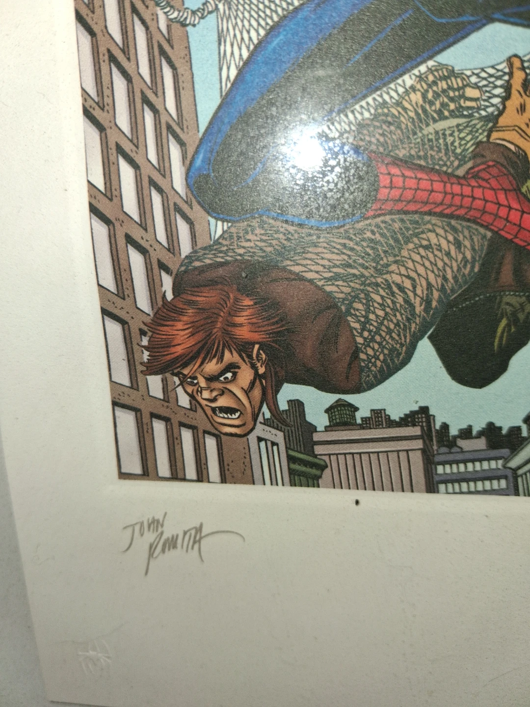 Framed Spider-Man Art by The Romitas - photo 3