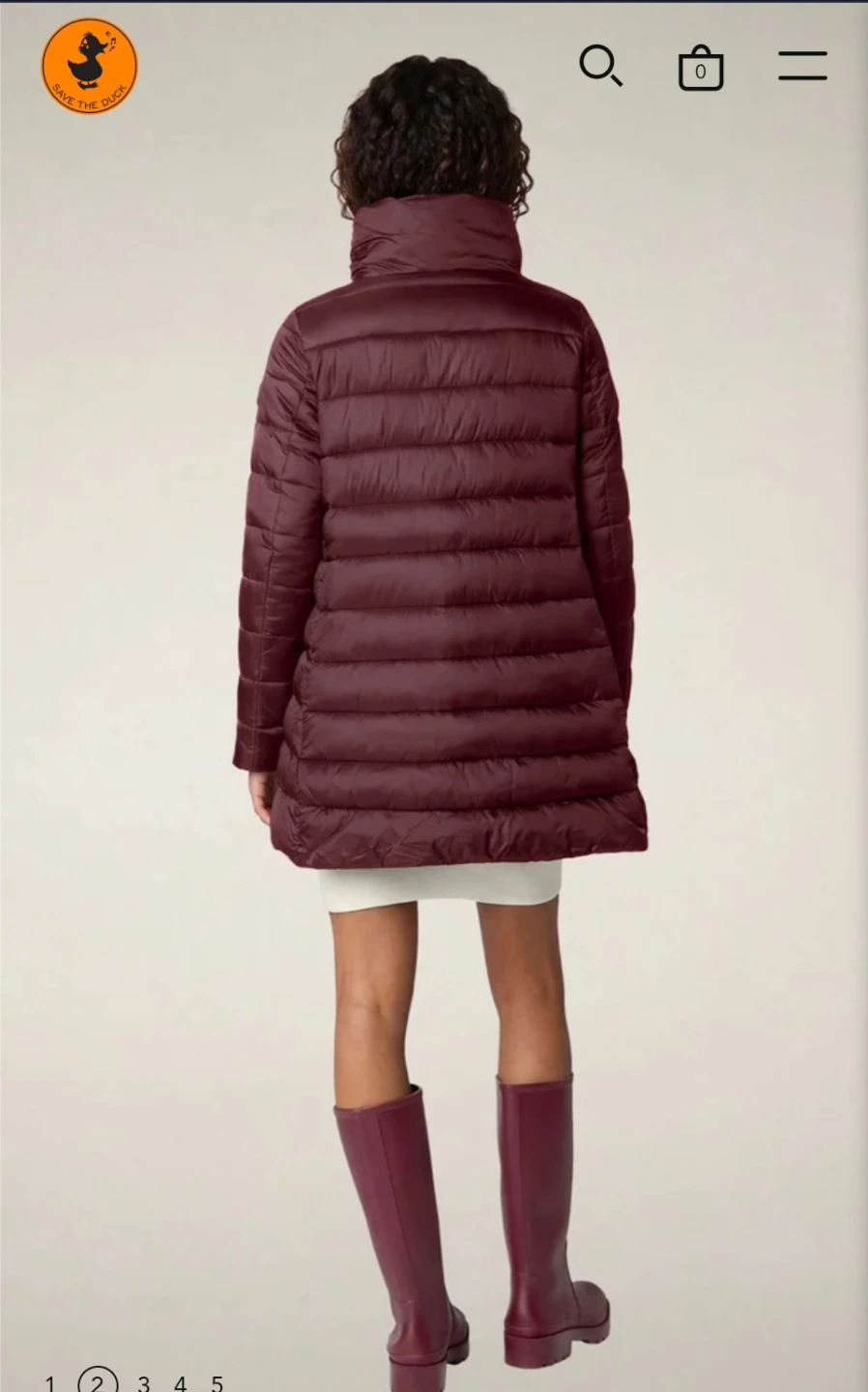 Brand new with tag Save The Duck long puffer coat - photo 3