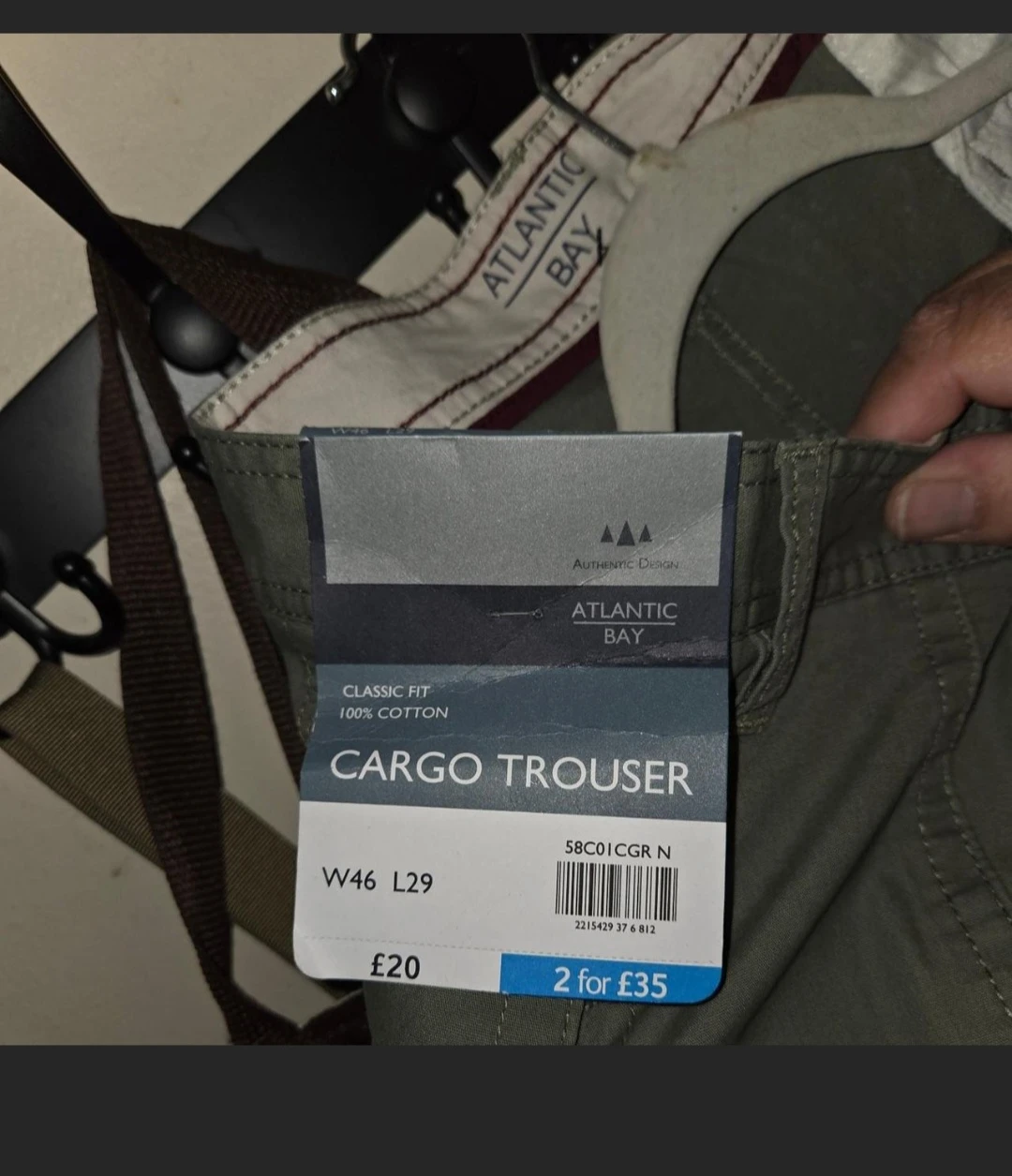 Atlantic Bay Cargo Trousers in a Men's W46 L29 - photo 2