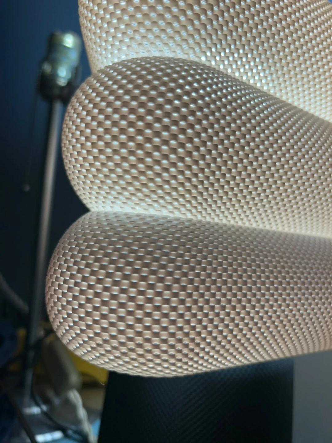Custom Modern Stacked Table Lamp - RGBW Smart Bulb Included - photo 3