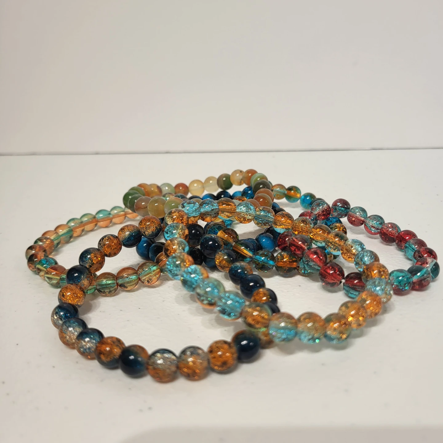 Set of 32 assorted women's beaded bracelets - photo 3