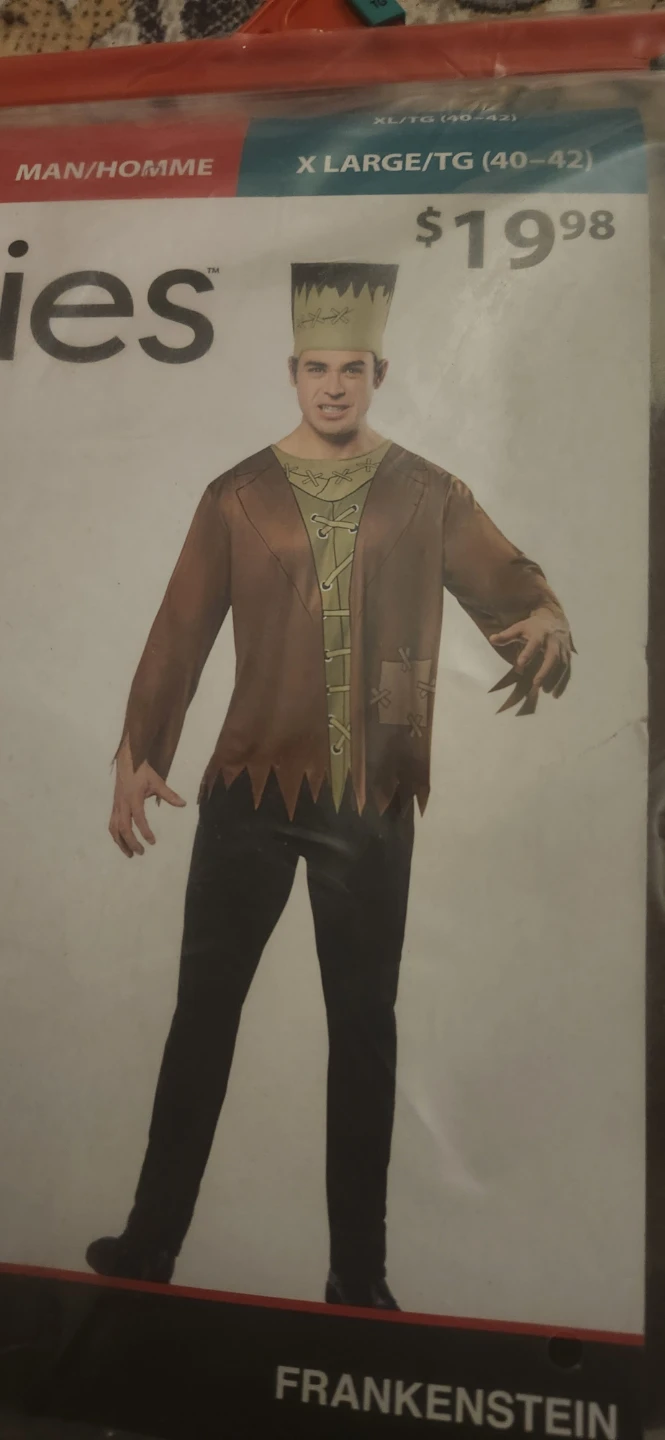 Mens Frankenstein Costume Size XL - photo 2
