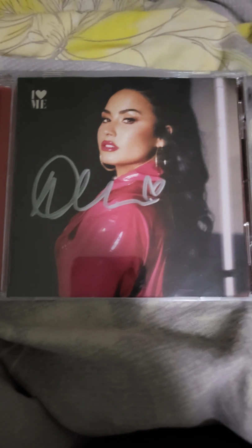 Demi Lovato I Love Me Autographed CD