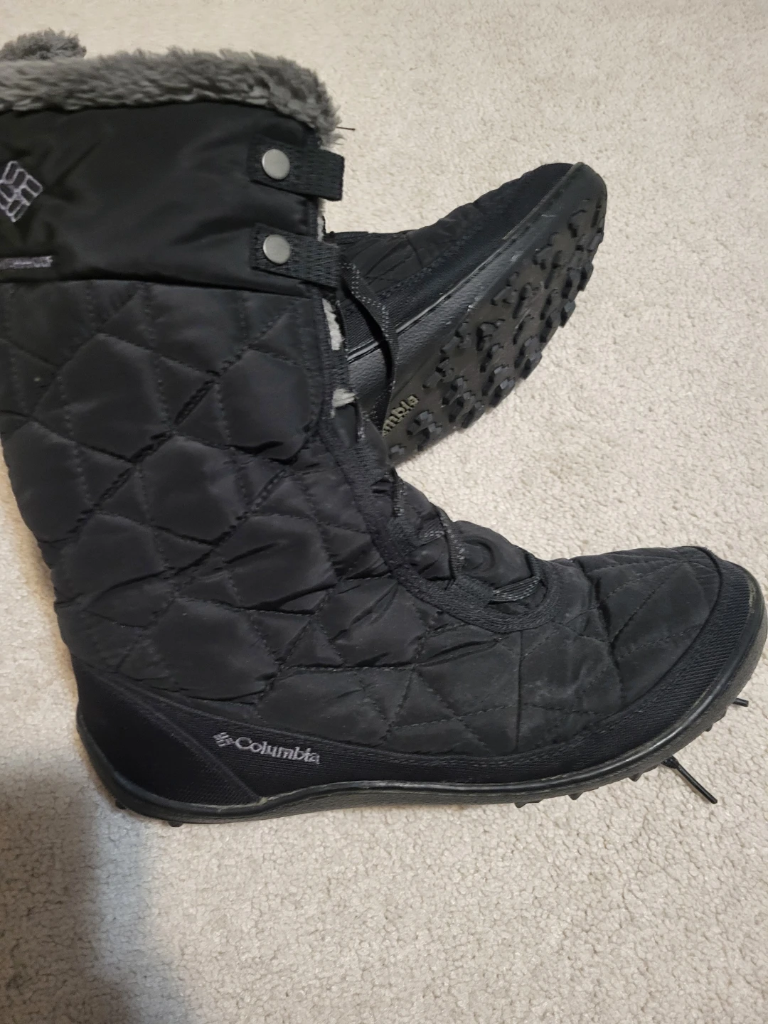 Women's Columbia Waterproof Winter Boots Size 8