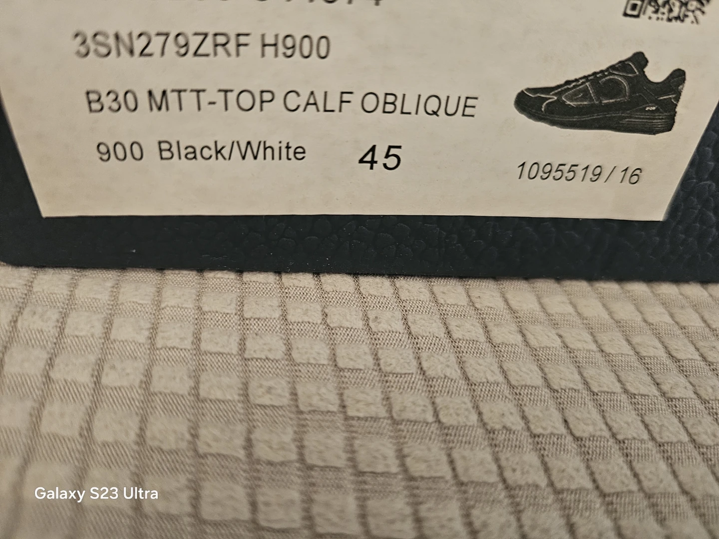 Dior B30 Sneakers Black/White - photo 5