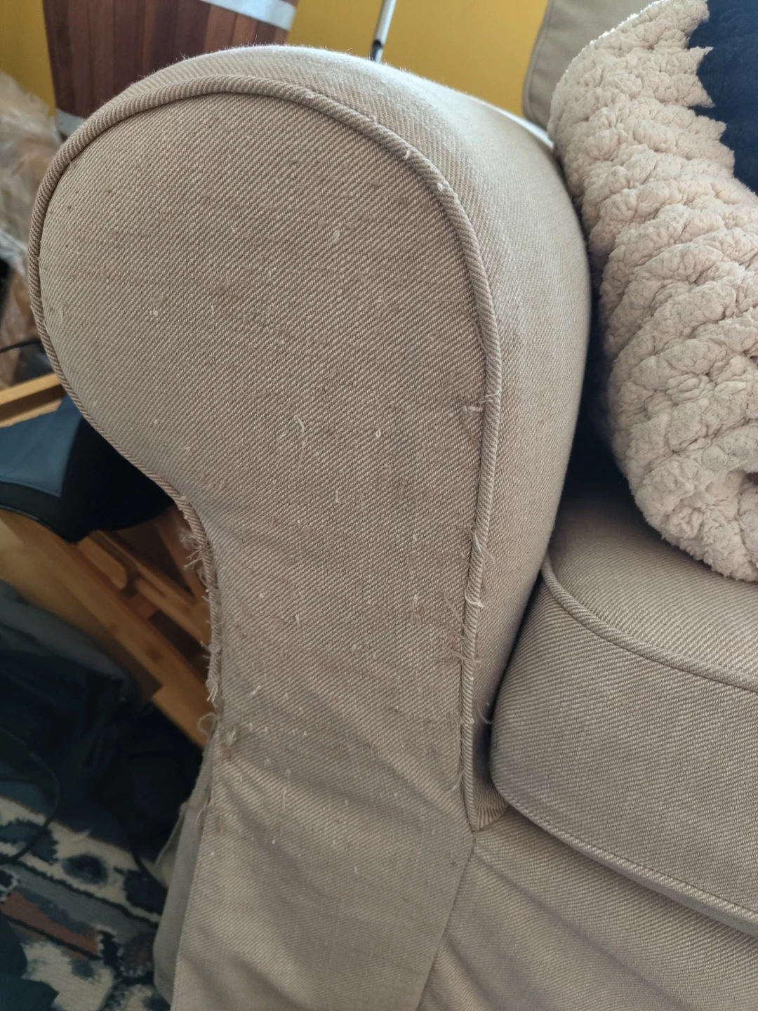 MOVING SALE - Ektorp Loveseat Beige - photo 5