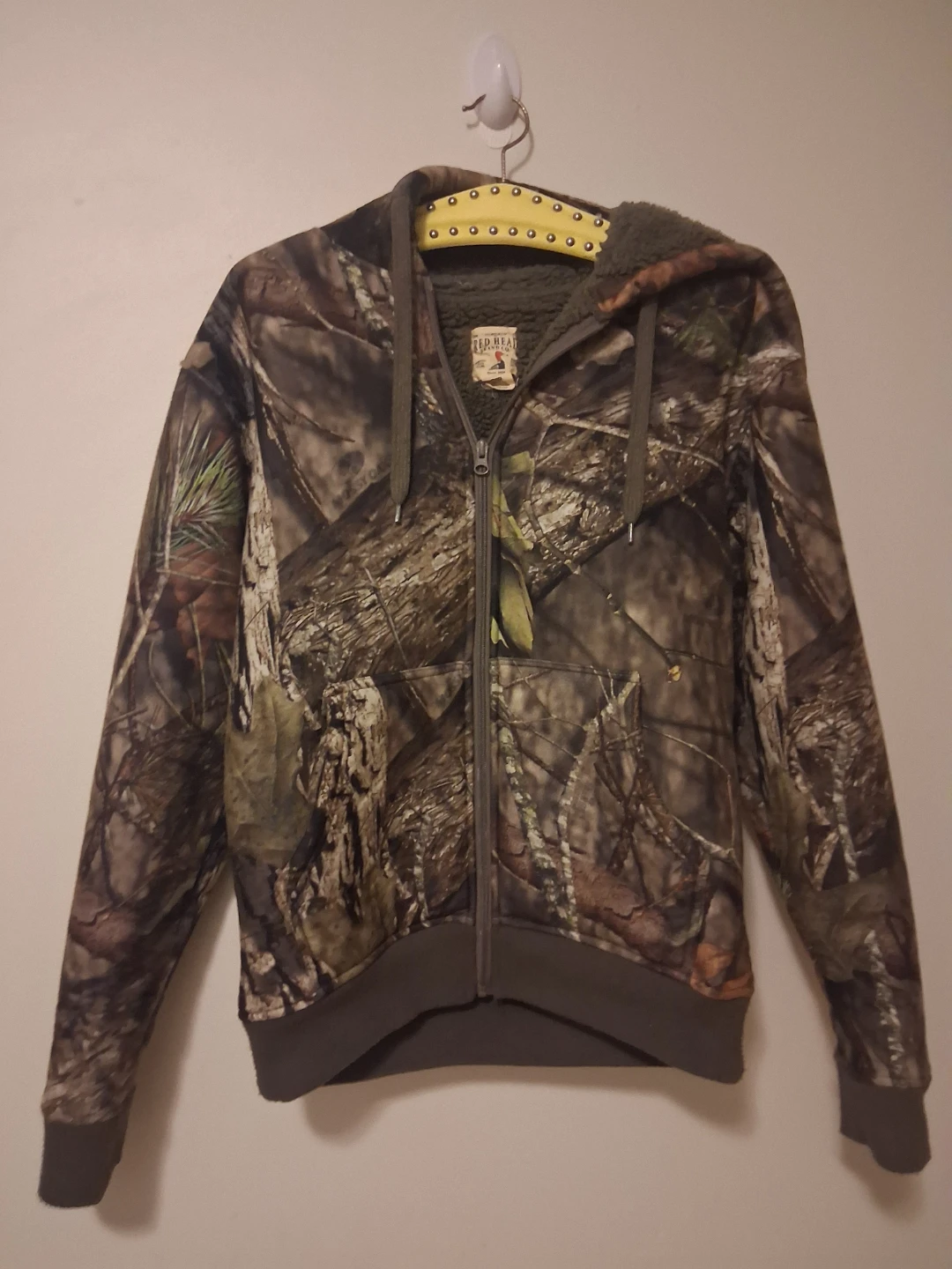 RedHead Brand Co. Camo Sherpa-Lined Hoodie