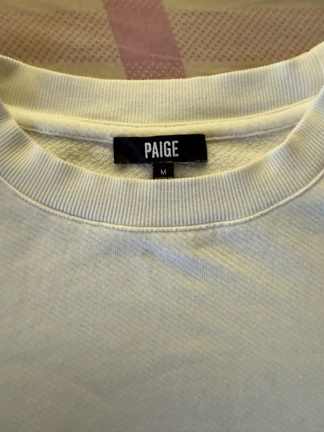PAIGE White Ruffle Sweatshirt - photo 2